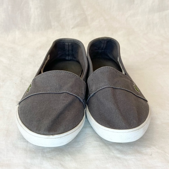 Lacoste Men's Marice Canvas Slip-ons - Picture 7 of 13